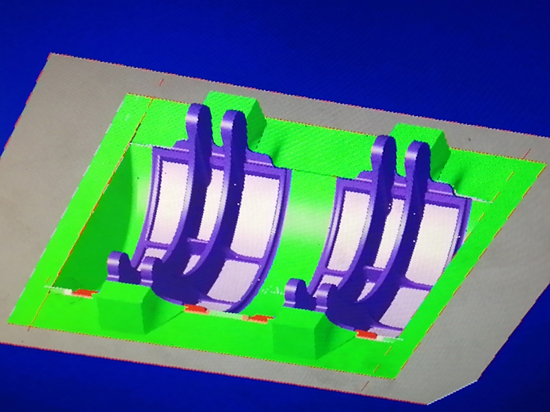蹄鐵模具設(shè)計(jì)圖